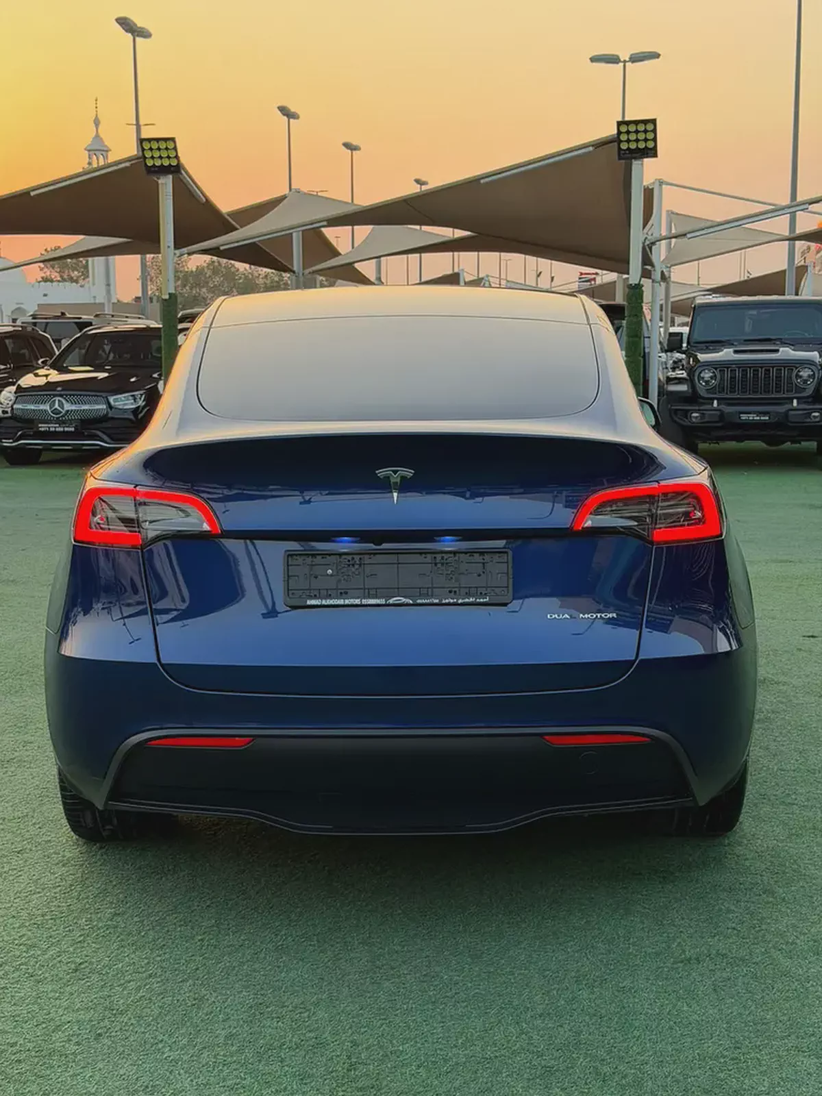 (2023) TESLA Y //LONG RANGE// GCC -UNDER WARRANTY--5-5