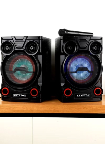 KRYPTON 2.0 Professional Speaker with Remote & Microphone, KNMS5195-1