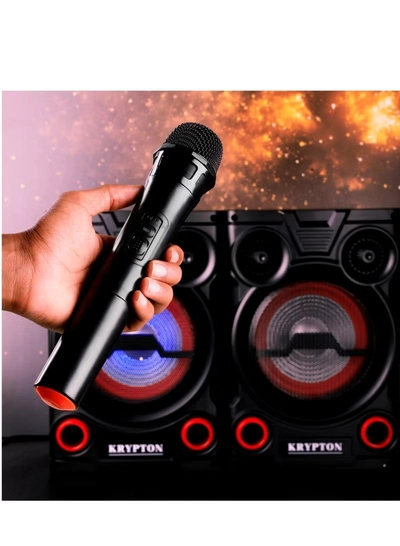 KRYPTON 2.0 Professional Speaker with Remote & Microphone, KNMS5195-2