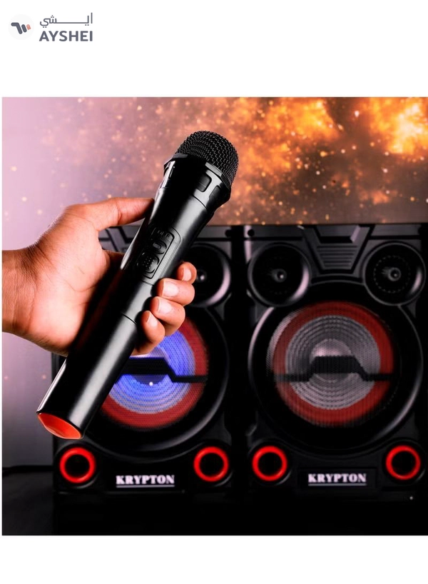 KRYPTON 2.0 Professional Speaker with Remote & Microphone, KNMS5195