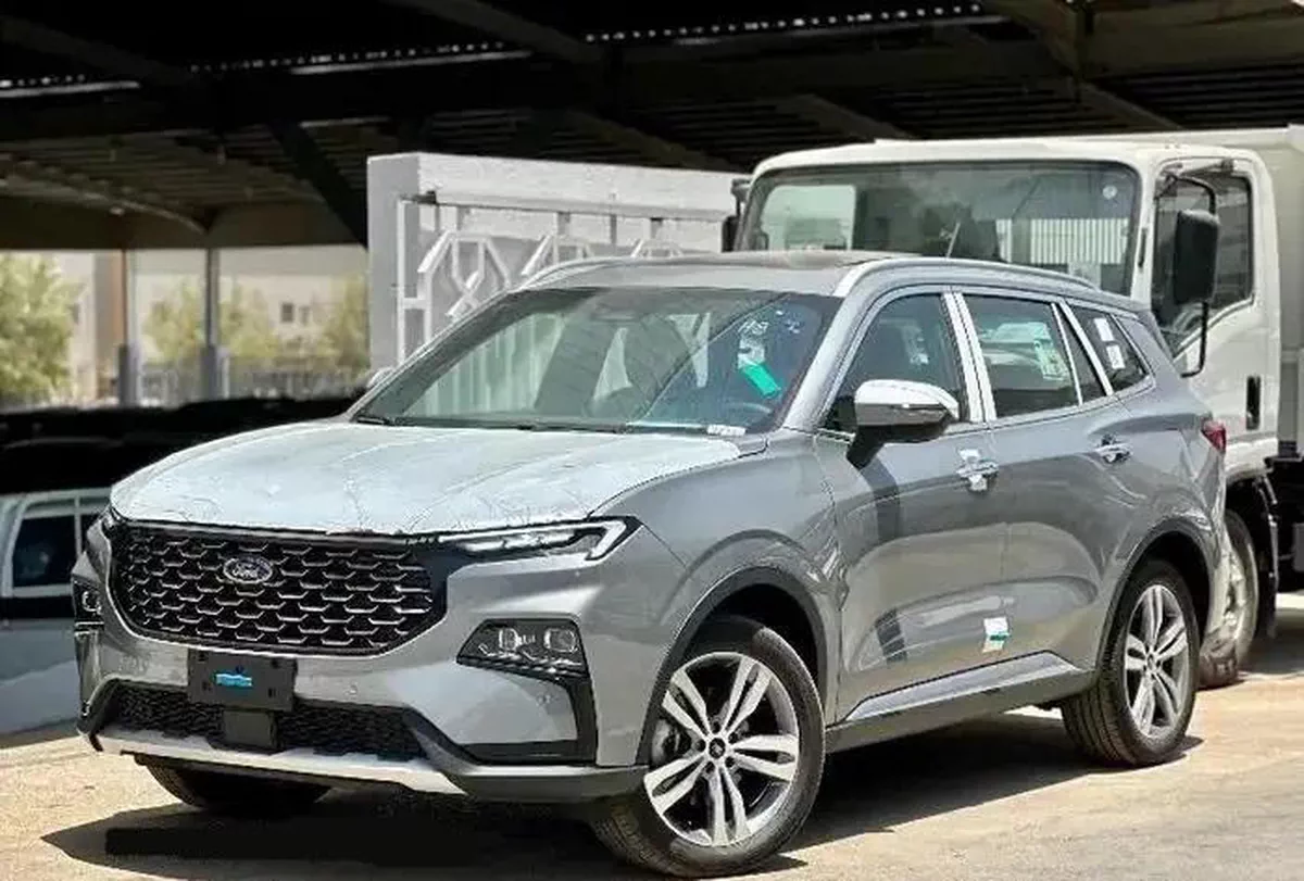 New Ford Territory Silver with Gray