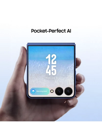 Samsung Galaxy Z Flip 7 Dual SIM Blue Shadow 12GB 256GB 5G - International Version-4