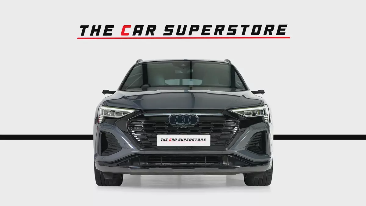 Audi Q8 E-Tron 55 Sportback Coupe-S Line-GCC-Audi Warranty And Service Contract-2-2