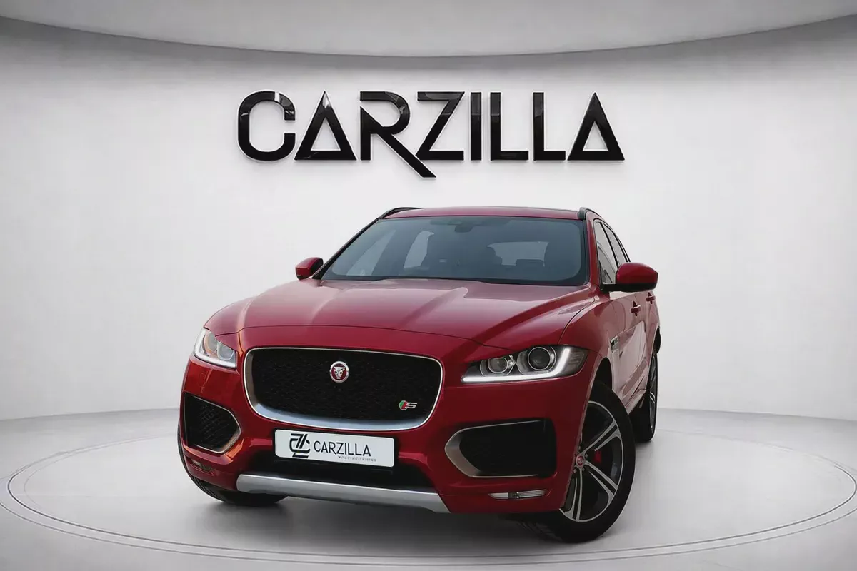 Jaguar F-PACE S 2018 l Supercharged V6 l AED 1,069 / Monthly-1-1