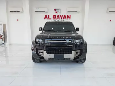 لاند روفر ديفندر 110 X P400 اسود / زعفراني 2021 (وارد كلين )-4