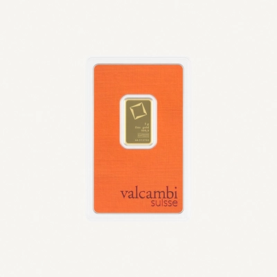 Valcambi Suisse 5g 24K (999.9) Pure Minted Gold Bar-0