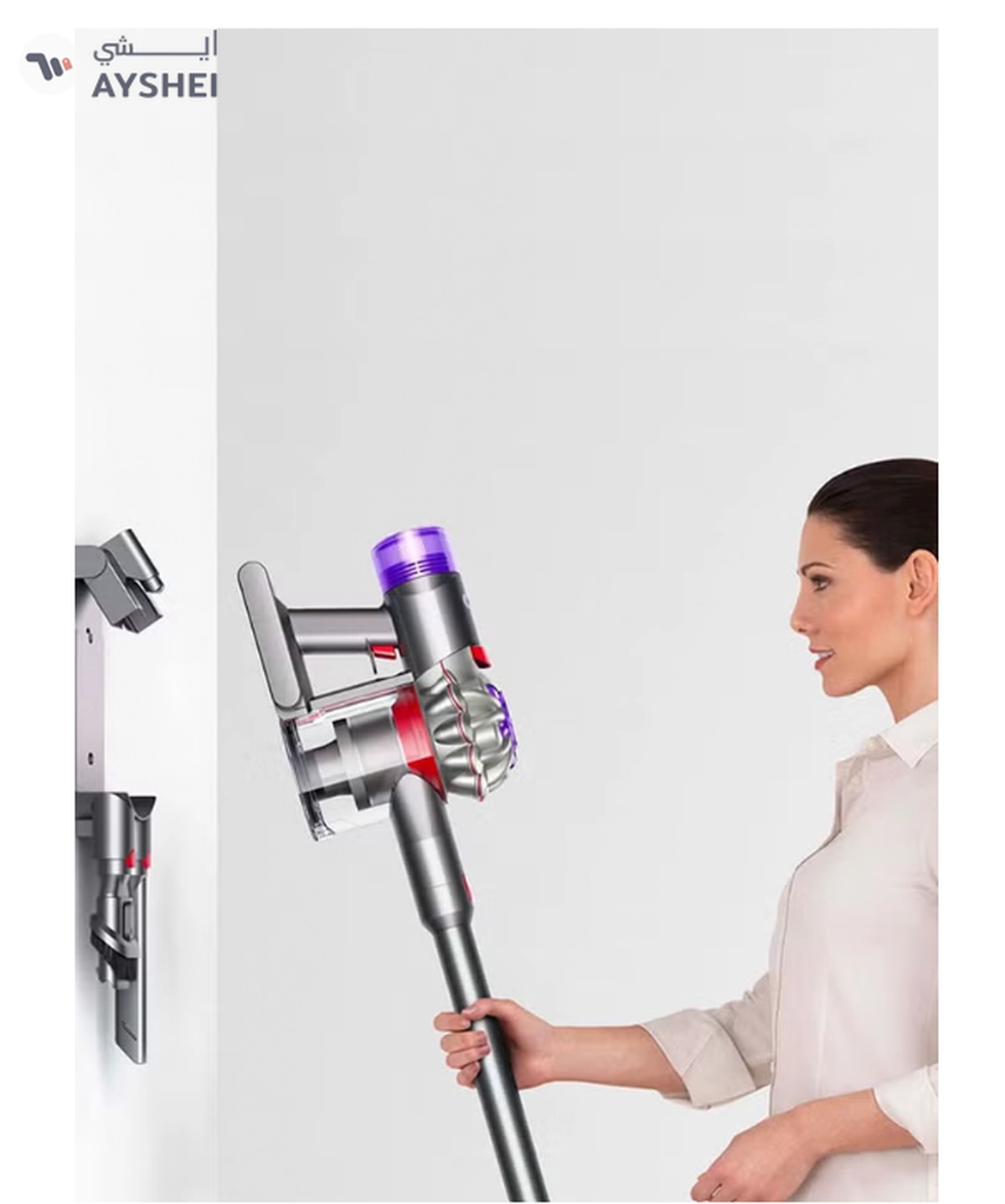 Dyson Cordless Vacuum Cleaner with suction 115AW -21.6V 0.54 L 425 W V8 ABSOLUTE Gold/Grey-6-6
