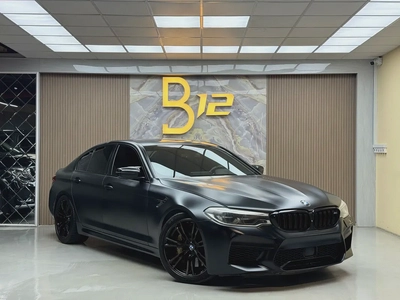 Stunning BMW M5 Competition 2018 | GCC Specs | Low Mileage | Pristine Condition-0