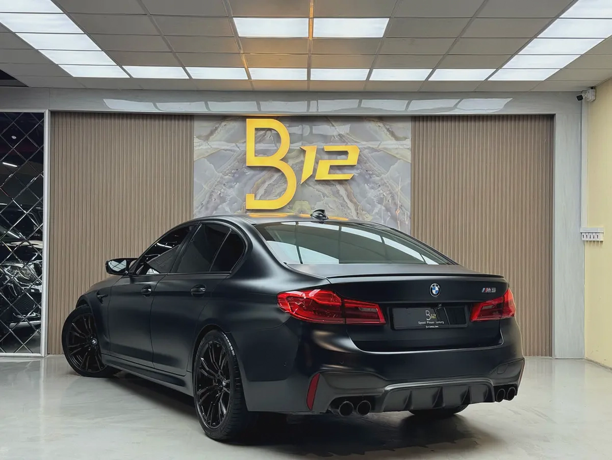 Stunning BMW M5 Competition 2018 | GCC Specs | Low Mileage | Pristine Condition-2-2