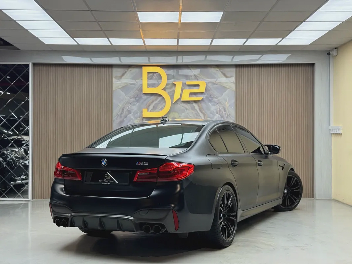 Stunning BMW M5 Competition 2018 | GCC Specs | Low Mileage | Pristine Condition-3-3