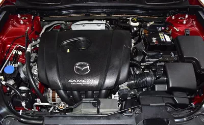 Mazda 3 ( 2017 Model ) in Red Color GCC Specs-5