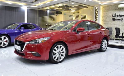 Mazda 3 ( 2017 Model ) in Red Color GCC Specs-4