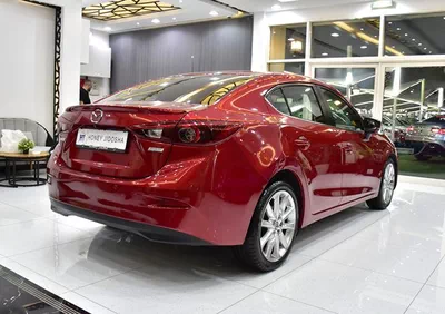 Mazda 3 ( 2017 Model ) in Red Color GCC Specs-9