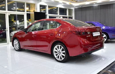 Mazda 3 ( 2017 Model ) in Red Color GCC Specs-11