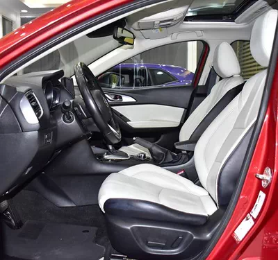 Mazda 3 ( 2017 Model ) in Red Color GCC Specs-12
