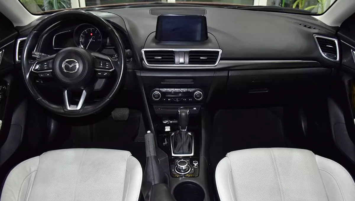 Mazda 3 ( 2017 Model ) in Red Color GCC Specs-13-13