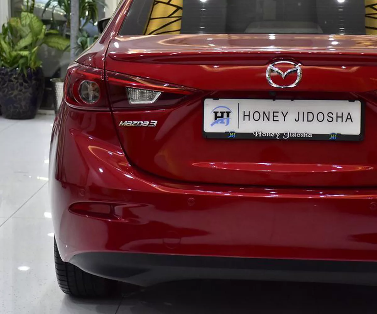 Mazda 3 ( 2017 Model ) in Red Color GCC Specs-6-6
