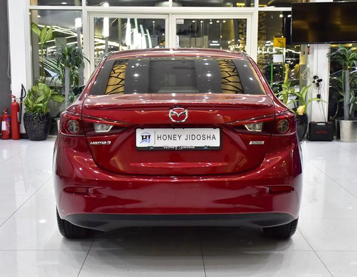Mazda 3 ( 2017 Model ) in Red Color GCC Specs-14-14