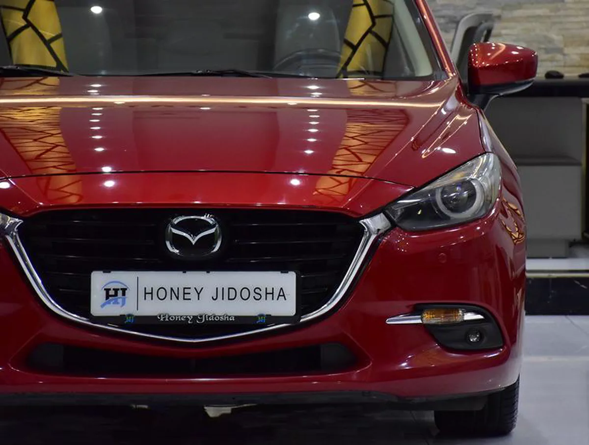 Mazda 3 ( 2017 Model ) in Red Color GCC Specs-10-10