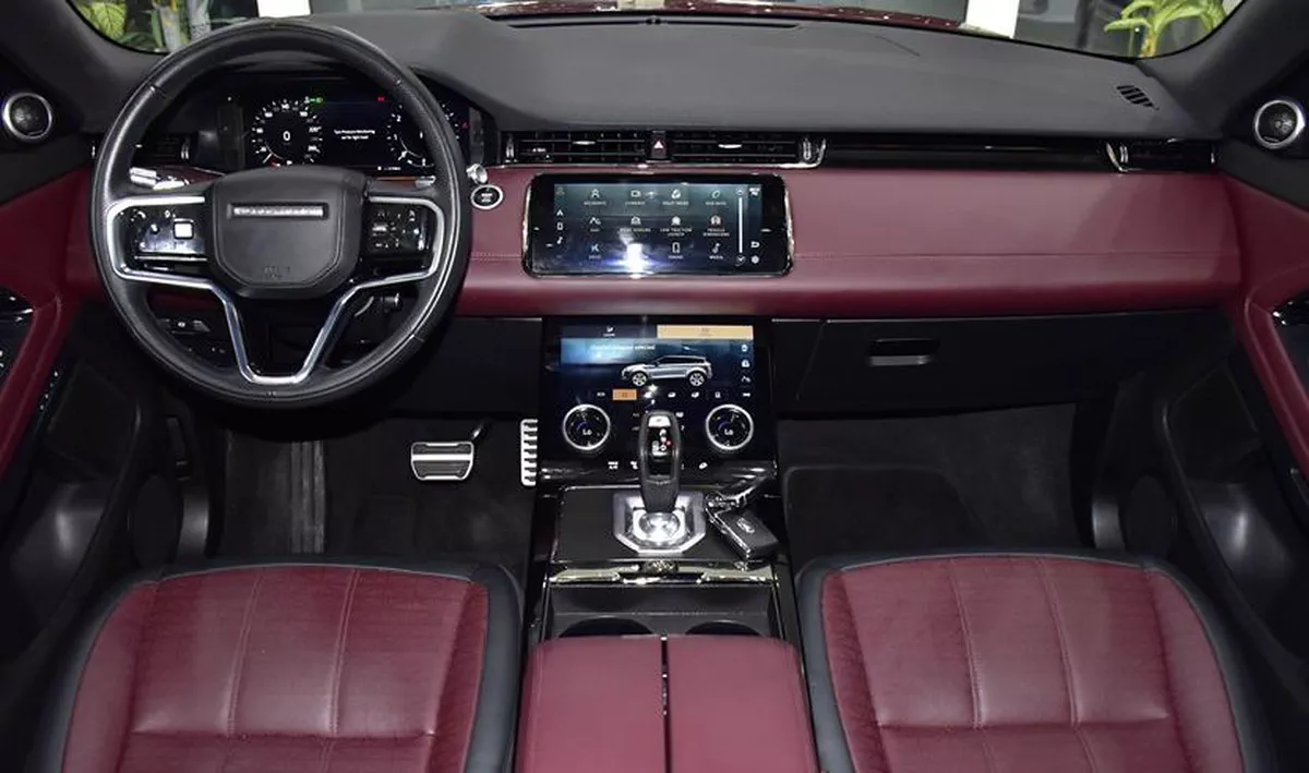 Land Rover Range Rover Evoque R-Dynamic ( 2021 Model ) Red Color GCC Specs-13-13