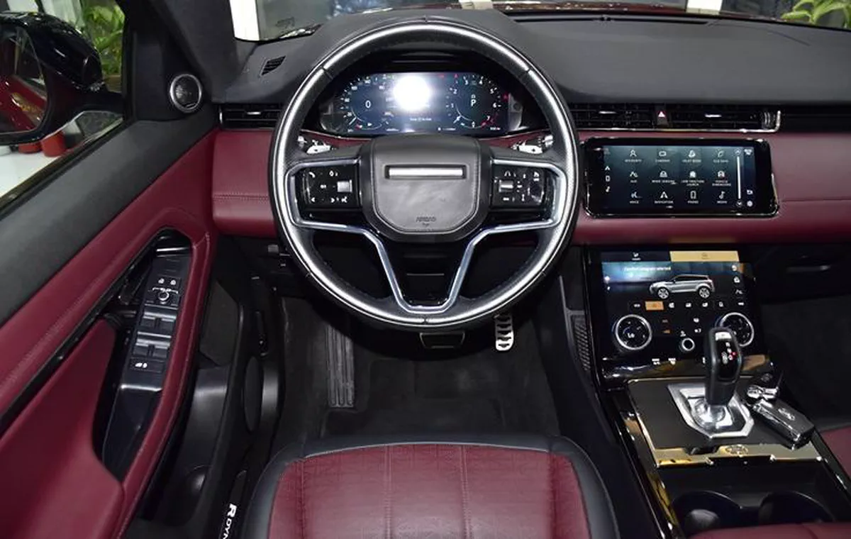 Land Rover Range Rover Evoque R-Dynamic ( 2021 Model ) Red Color GCC Specs-8-8