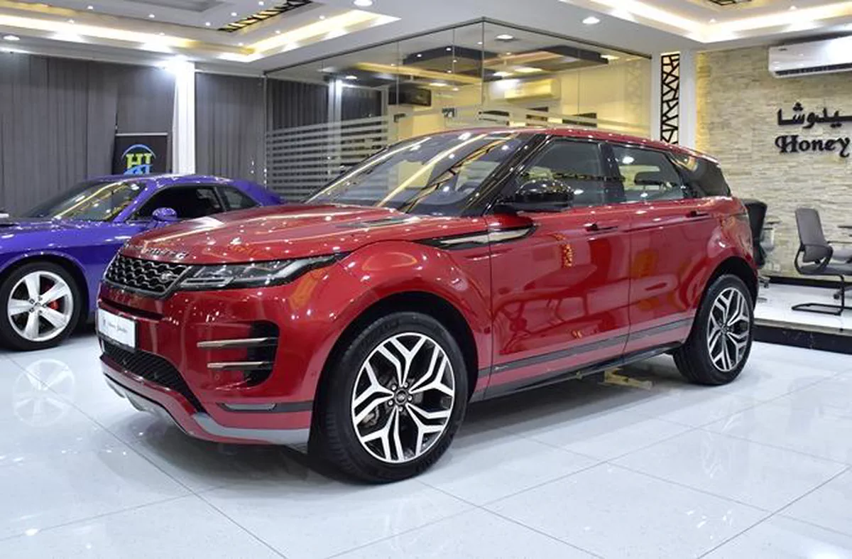 Land Rover Range Rover Evoque R-Dynamic ( 2021 Model ) Red Color GCC Specs-11-11