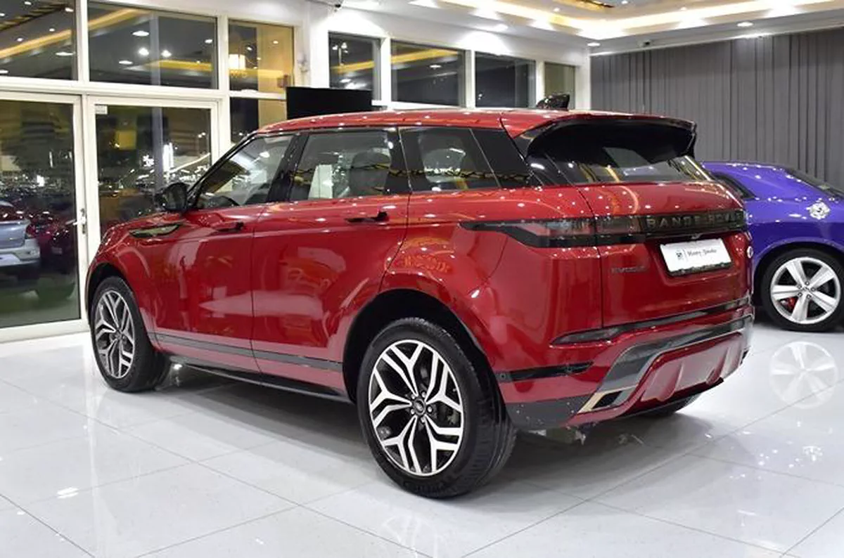 Land Rover Range Rover Evoque R-Dynamic ( 2021 Model ) Red Color GCC Specs-12-12