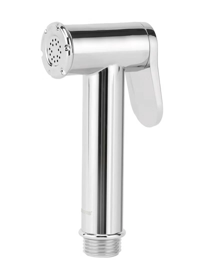 Geepas Cleo Shattaf Set- GSW61129 Soft Spray Non-Stop Water Jet with Easy Switch On High-Quality ABS Material, G1/2" Thread| Suitable Water Temperature- 60-Degrees Celsius For Bathroom Use Silver-3