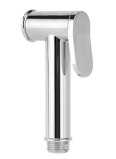 Geepas Cleo Shattaf Set- GSW61129 Soft Spray Non-Stop Water Jet with Easy Switch On High-Quality ABS Material, G1/2" Thread| Suitable Water Temperature- 60-Degrees Celsius For Bathroom Use Silver-2