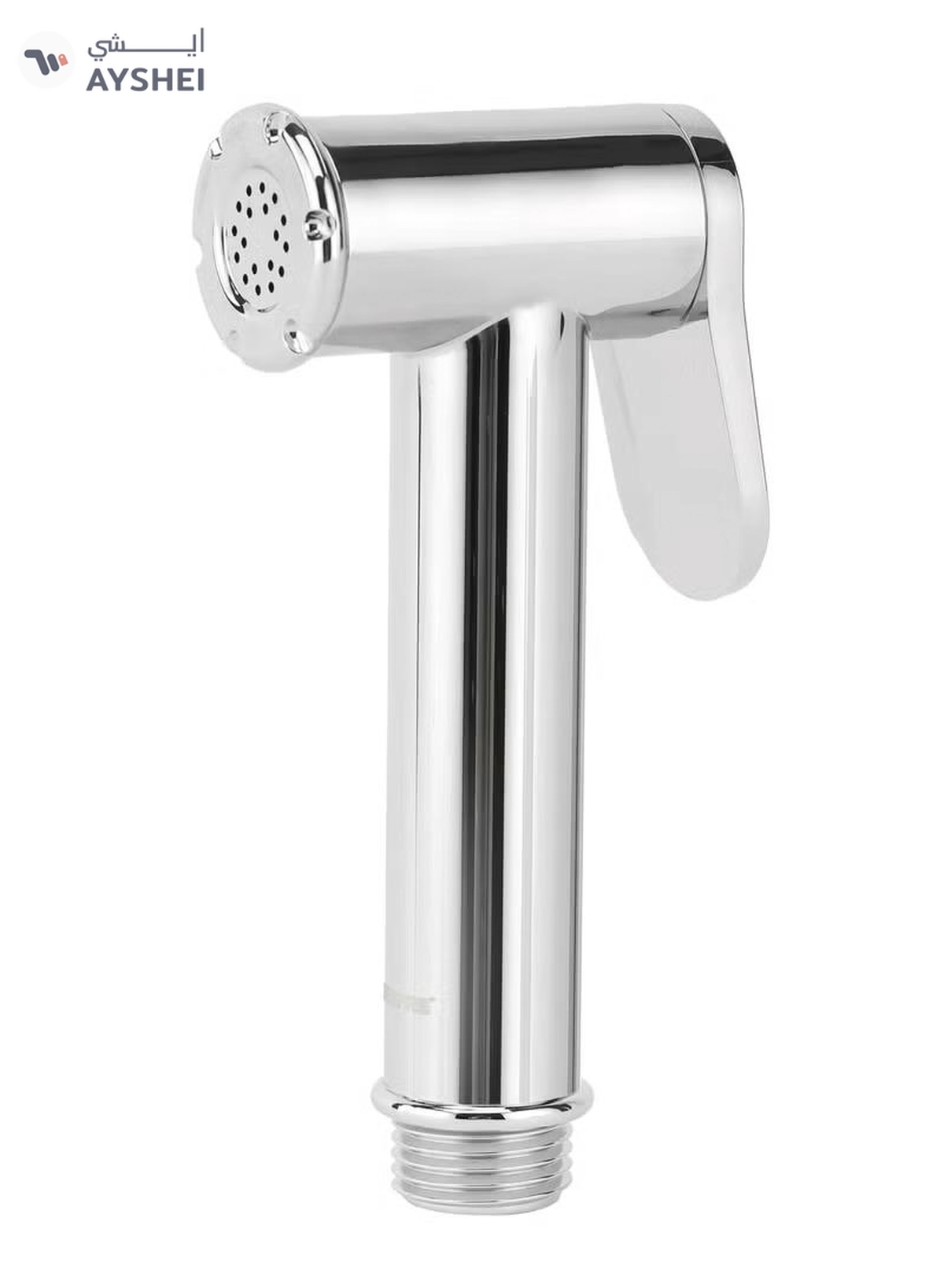 Geepas Cleo Shattaf Set- GSW61129 Soft Spray Non-Stop Water Jet with Easy Switch On High-Quality ABS Material, G1/2" Thread| Suitable Water Temperature- 60-Degrees Celsius For Bathroom Use Silver-3-3