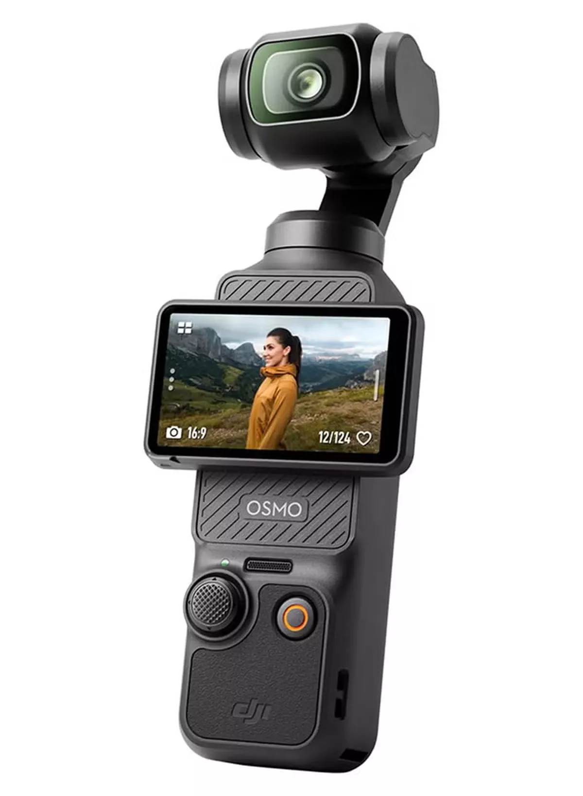 dji Osmo Pocket 3 Vlogging Camera With 1-Inch CMOS & 4K/120fps Video 3-Axis Stabilization Fast Focusing Face/Object Tracking 2-Inch Rotatable Touchscreen Small Video Camera For Photography Youtube