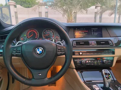 2013 BMW 530i ||FULL OPTION || 6 cylinder|| accident free|| original paint ||GCC SPECS-10