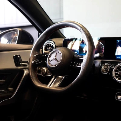 AED 2,107 P.M • 0% Downpayment • Mercedes A 200 Premium • Agency Warranty-3