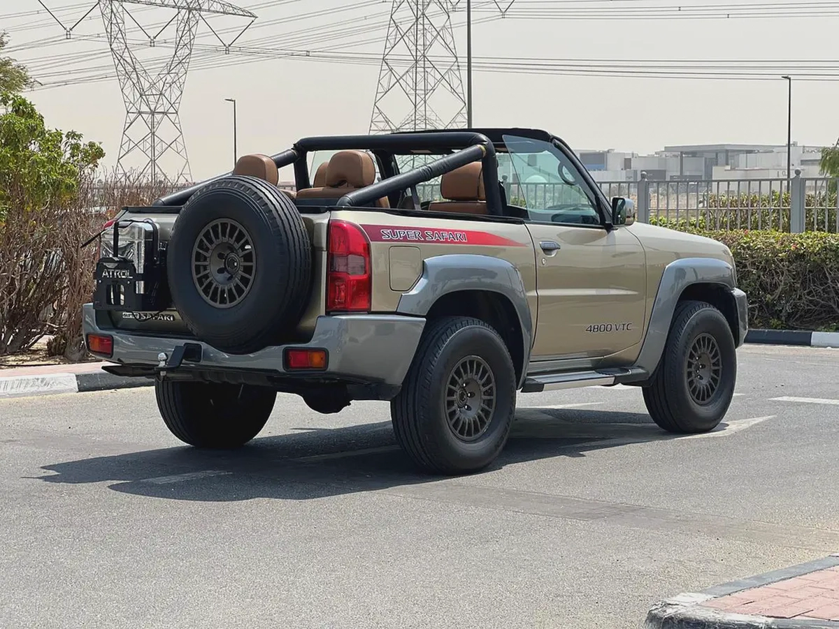 NISSAN PATROL SAFARI VTC 4500 GCC OPEN TOP-5-5