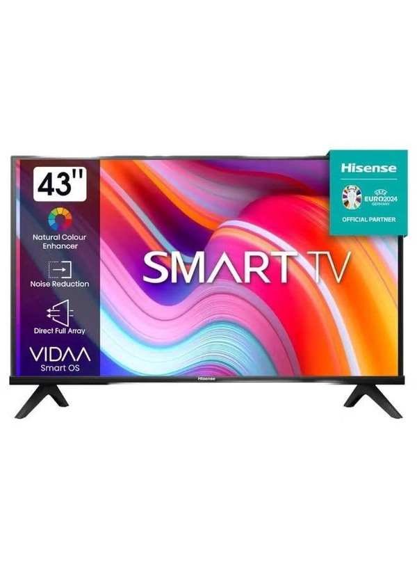 Hisense 43-Inch Full HD Smart LED TV | VIDAA OS, Bezel-less Design