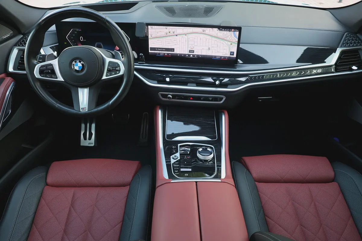 BMW X6 -Xdrive40i M SPORT-2024-65000KM-GCC SPECS-UNDER WARRANT-EXCELLENT CONDITION-14-14