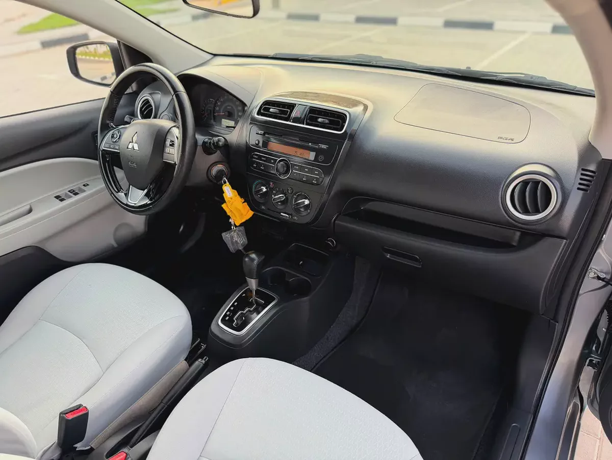 Mitsubishi Attrage 2021 GLX Medium Line GCC Specs - Fuel Efficient Family Sedan Premium Condition-9-9