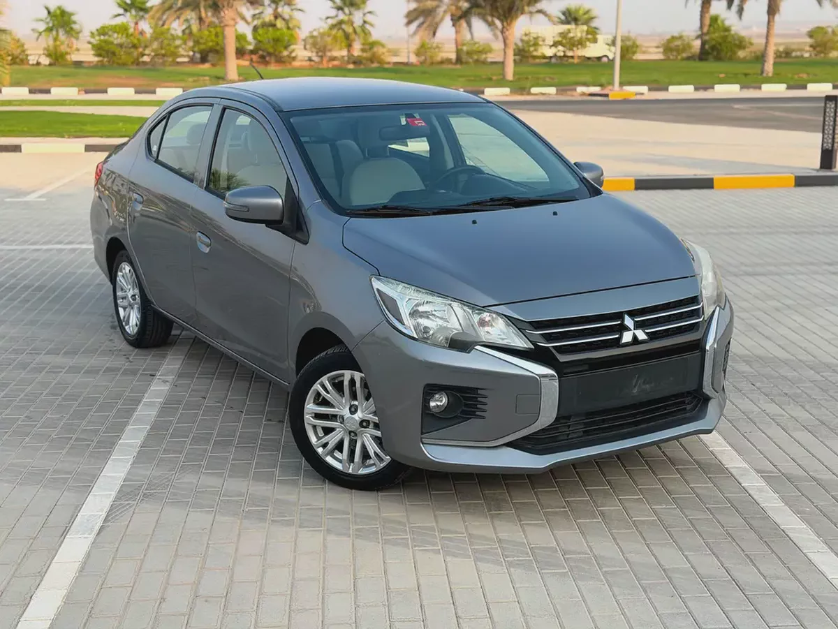 Mitsubishi Attrage 2021 GLX Medium Line GCC Specs - Fuel Efficient Family Sedan Premium Condition