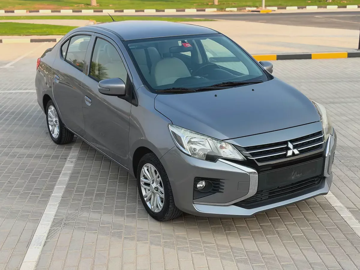 Mitsubishi Attrage 2021 GLX Medium Line GCC Specs - Fuel Efficient Family Sedan Premium Condition-2-2