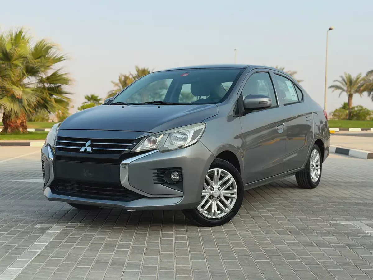 Mitsubishi Attrage 2021 GLX Medium Line GCC Specs - Fuel Efficient Family Sedan Premium Condition-4-4