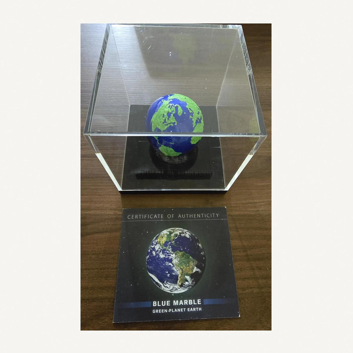2022 Barbados $5 “Blue Marble – Endangered Earth” Spherical Coin-3-3
