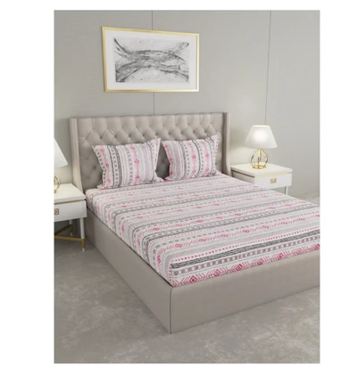 Raymond Home King Flat Sheet Super Soft 140 TC Pure Cotton-0