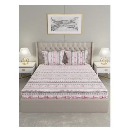 Raymond Home King Flat Sheet Super Soft 140 TC Pure Cotton-1
