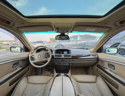 BMW | 7 SERIES | 750i | 2007 | BEIGE INTERIOR | ONLY : 85,885 KM | JAPAN IMPORT | CLEAN TITLE-8