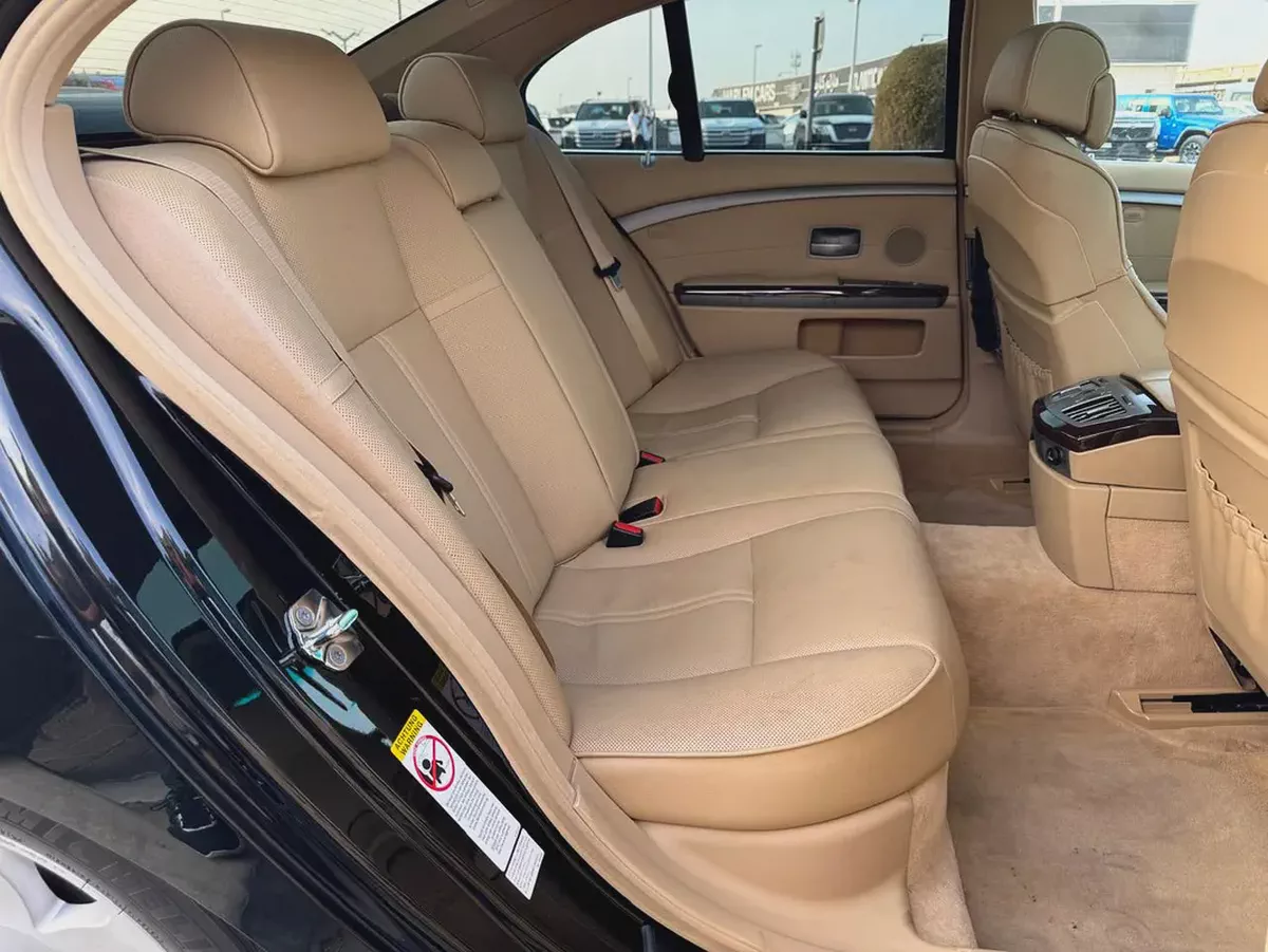 BMW | 7 SERIES | 750i | 2007 | BEIGE INTERIOR | ONLY : 85,885 KM | JAPAN IMPORT | CLEAN TITLE-15-15