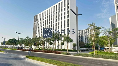 🏡 Modern 1-Bedroom Apartment in Boulevard 2, Aljada, Sharjah | AED 53,000 Yearly-0